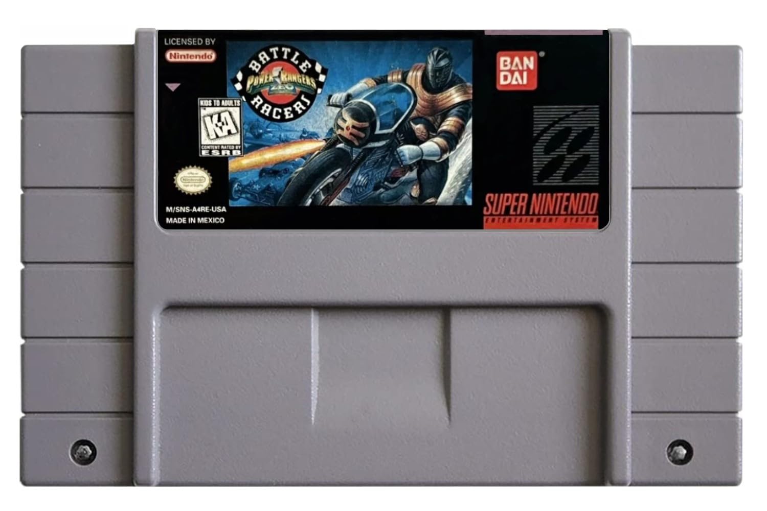 Amazon.com: Power Rangers Zeo Battle Racers - Super Nintendo